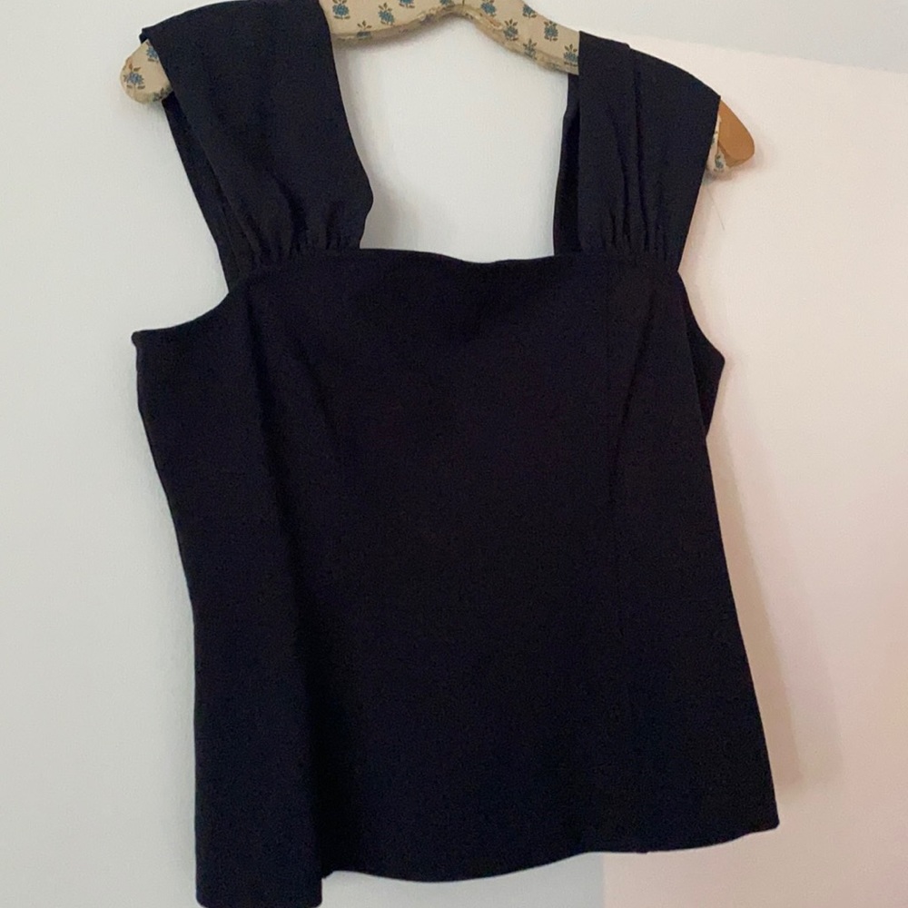 Anthropologie black tank